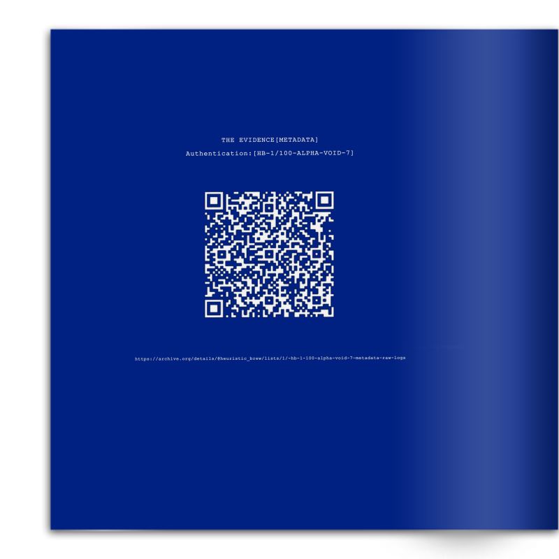 HEURISTIC BREW HAPPENSTANCE COLLISION Book Variant Industrial Blueprint 1/150 Limited Transmissions