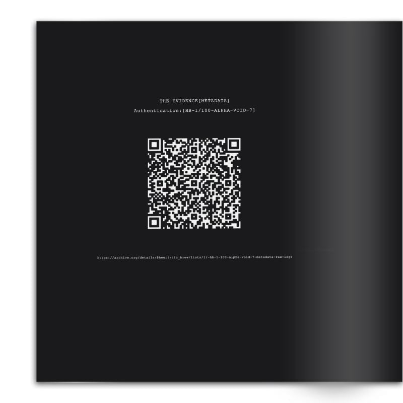 HEURISTIC BREW HAPPENSTANCE COLLISION Book Variant Industrial Void 1/150 Limited Transmissions