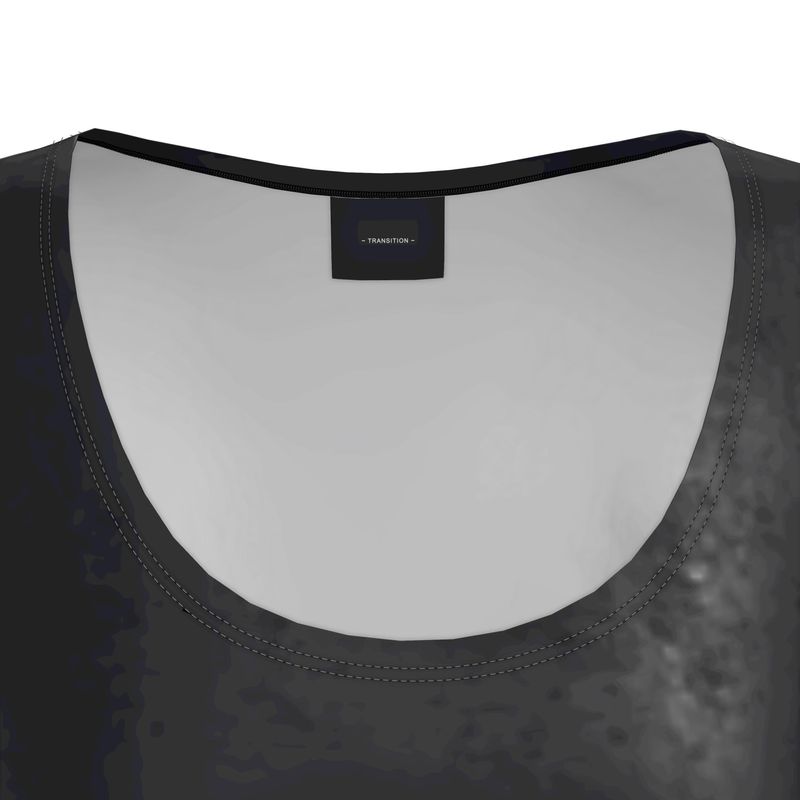 HEURISTIC BREW Transition Variant Found Void Crushed Velour T-Shirt