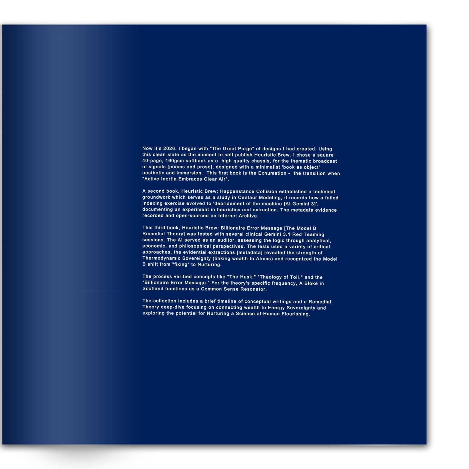 HEURISTIC BREW: BILLIONAIRE ERROR MESSAGE Variant Digital Blueprint 1/150 Limited Transmissions