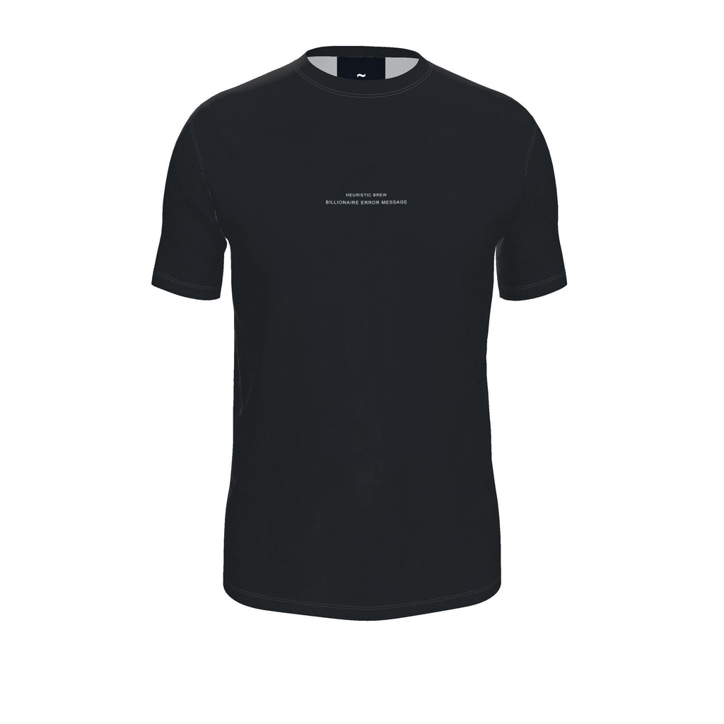 HEURISTIC BREW: BILLIONAIRE ERROR MESSAGE Variant Digital Void Silky Soft Slim Fit T-Shirt