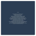 VARIANT Poem Prose Philosophy Variant Found Blueprint Metal Print