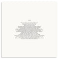 VARIANT Poem Prose Philosophy Variant Found Document Metal Print