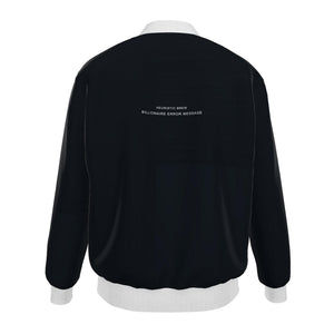 HEURISTIC BREW: BILLIONAIRE ERROR MESSAGE Variant Digital Void Men's Generous Fit Bomber Jacket Limited Transmission