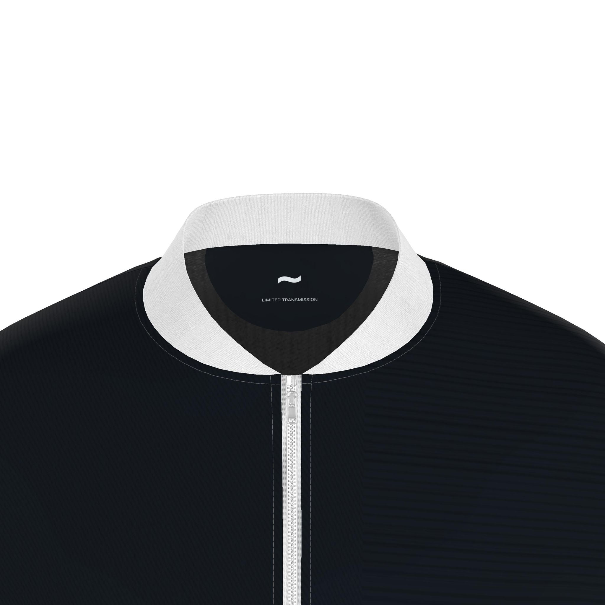 HEURISTIC BREW: BILLIONAIRE ERROR MESSAGE Variant Digital Void Men's Generous Fit Bomber Jacket Limited Transmission