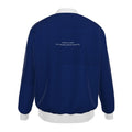 HEURISTIC BREW: BILLIONAIRE ERROR MESSAGE Variant Digital Blueprint Men's Generous Fit Denim Bomber Jacket Limited Transmission