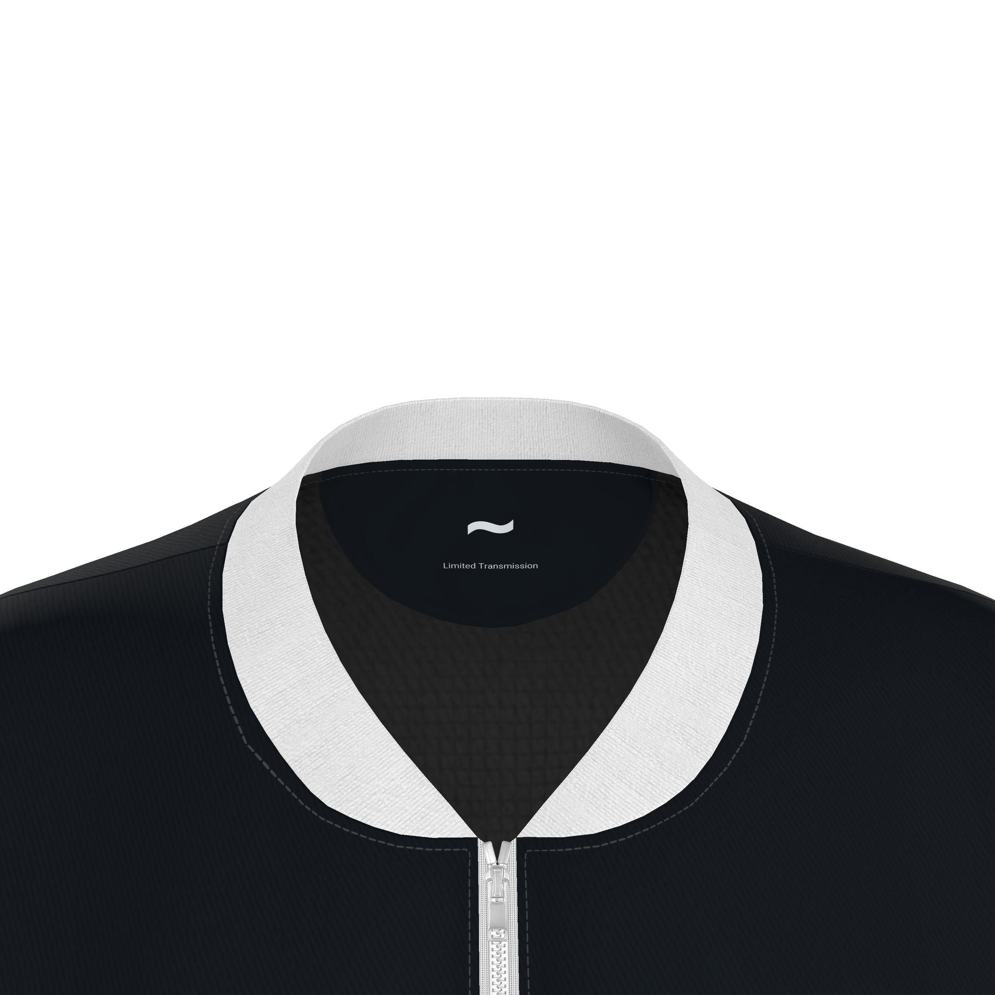 HEURISTIC BREW: BILLIONAIRE ERROR MESSAGE Variant Digital Void Women's Generous Fit Denim Bomber Jacket Limited Transmission
