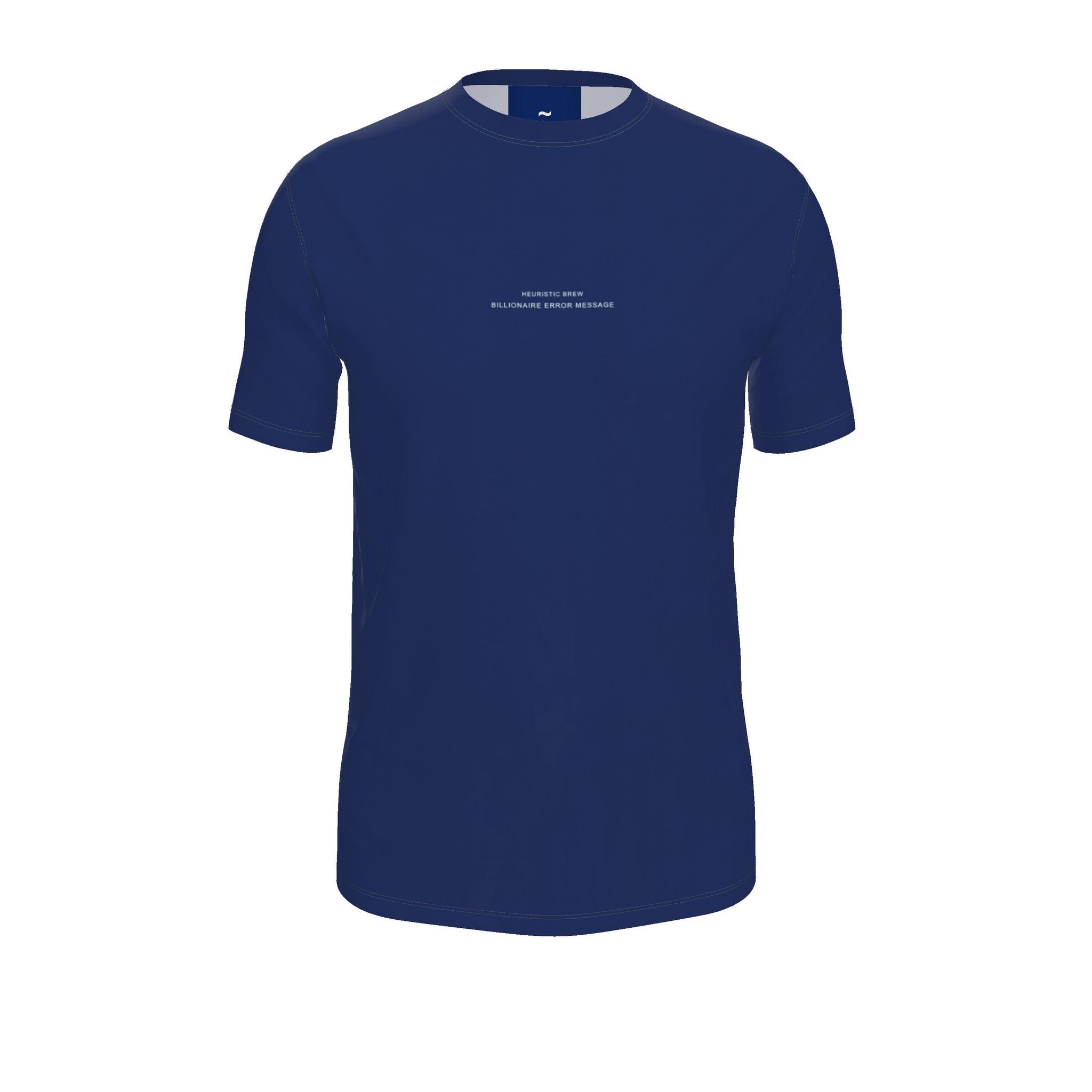 HEURISTIC BREW: BILLIONAIRE ERROR MESSAGE Variant Digital Blueprint Silky Soft Slim Fit T-Shirt