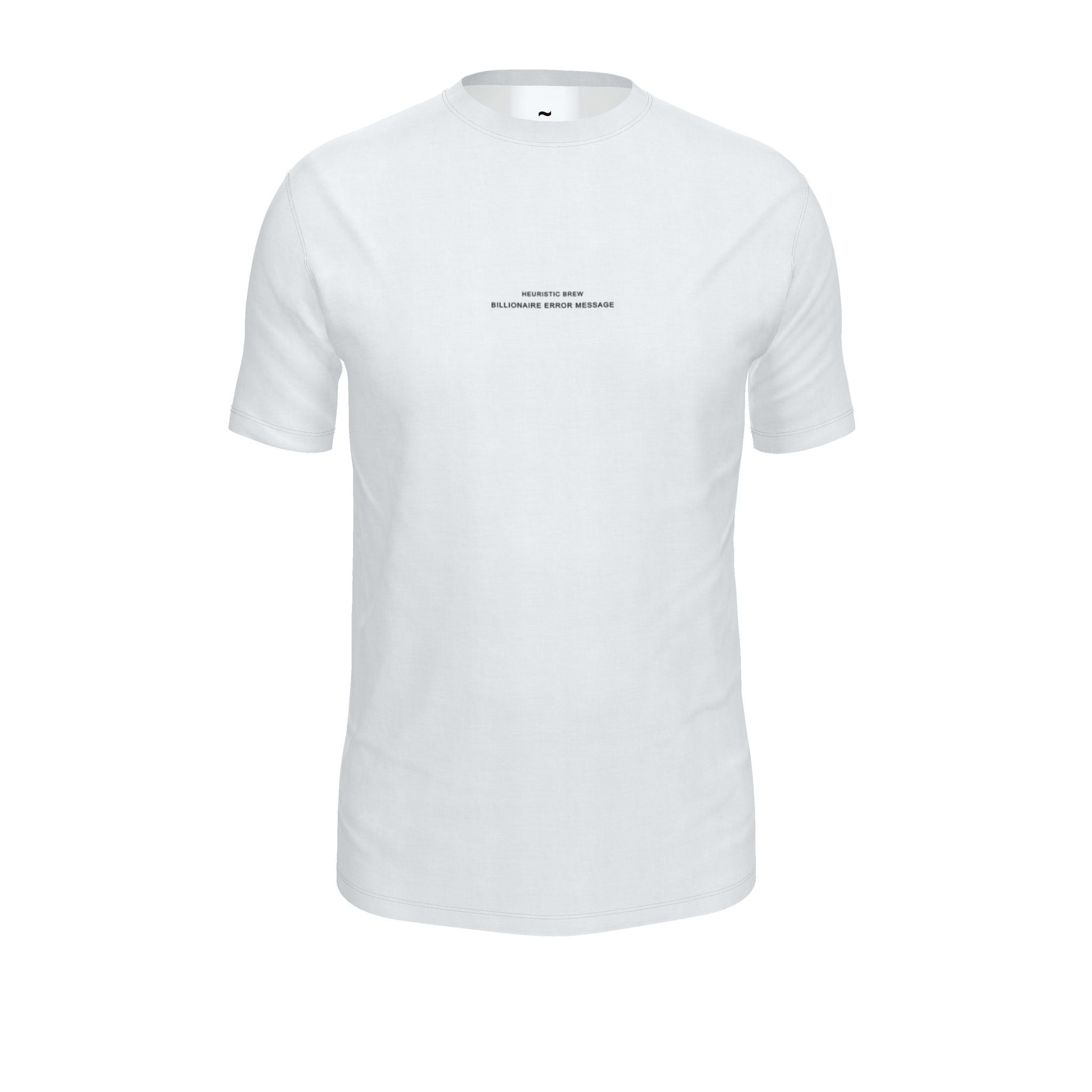 HEURISTIC BREW: BILLIONAIRE ERROR MESSAGE Variant Digital Document Silky Soft Slim Fit T-Shirt