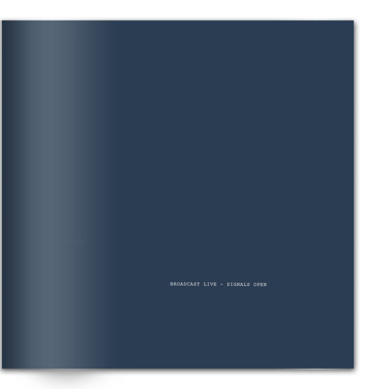 HEURISTIC BREW Broadcast Book Variant Found Blueprint 1/150 Limited Transmissions